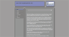 Desktop Screenshot of low-temp.com